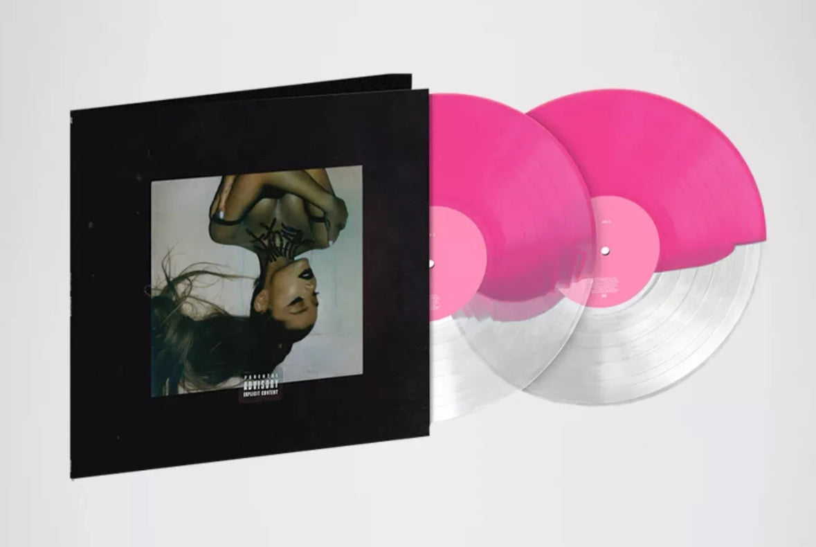 Ariana Grande - thank u, next 2lp (half clear/pink)