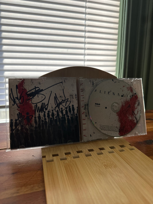 Brand new Signed Autographed Three Days Grace Alienation CD Booklet And CD