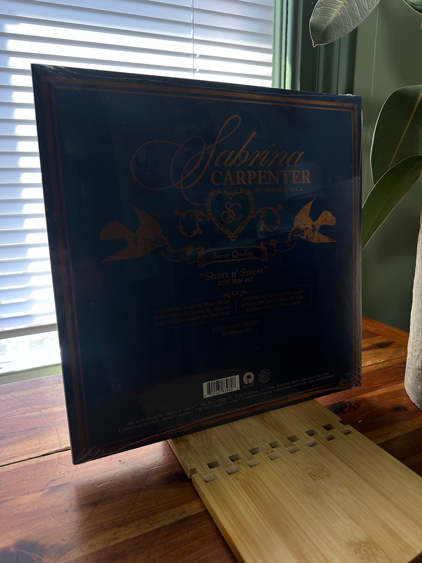 Sabrina Carpenter Short n’ Sweet Bonus Track Moonlight Vinyl LP Limited Edition